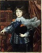 Justus Sustermans Portrait of Ferdinando de'Medici as Grand Prince of Tuscany (1610-1670) as a child (future Grand Duke of Tuscany) oil painting reproduction